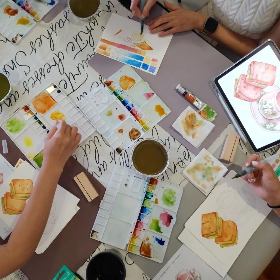 Image Adult Watercolour Workshops