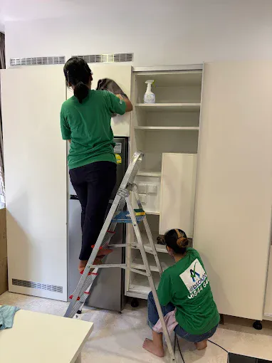 Image Thidar, Su Yee, Pwint, and Khin Myo's Exceptional Cleaning