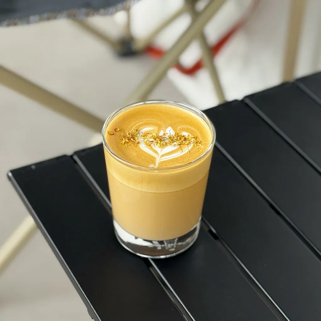 Image Alvin's Amazing Osmanthus Latte at Soop Soop Coffee (Home Based)!
