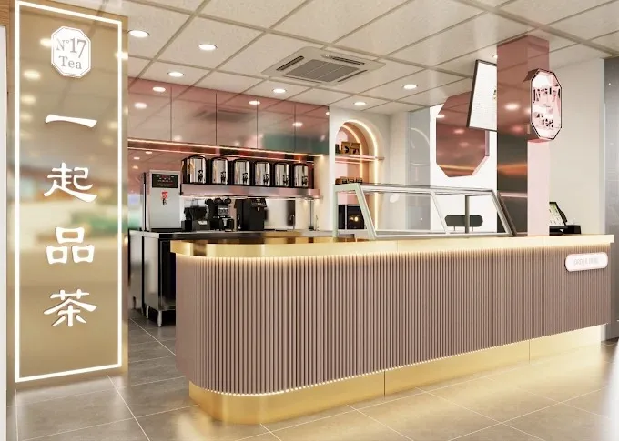 Image Bubble tea store