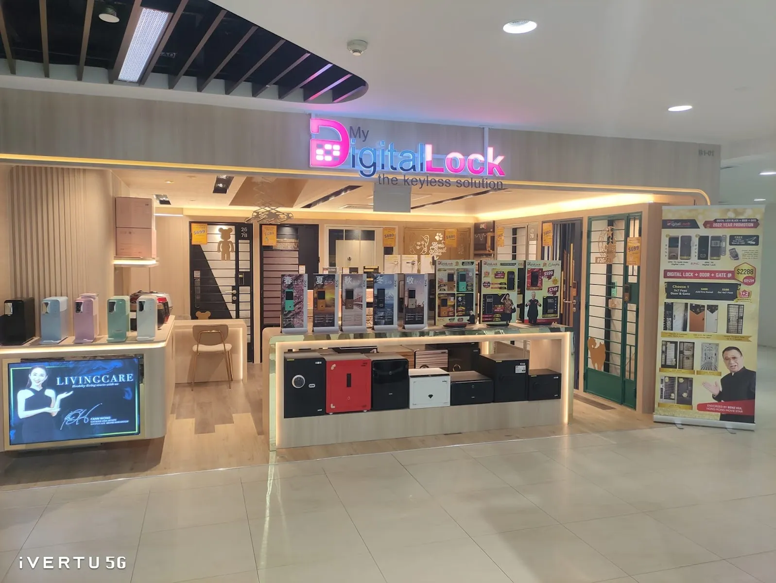 Image My Digital Lock Hillion Mall (Buy Gate Digital lock, HDB Door, Gate, Deposit Safe, Laundry System, Water Dispenser,